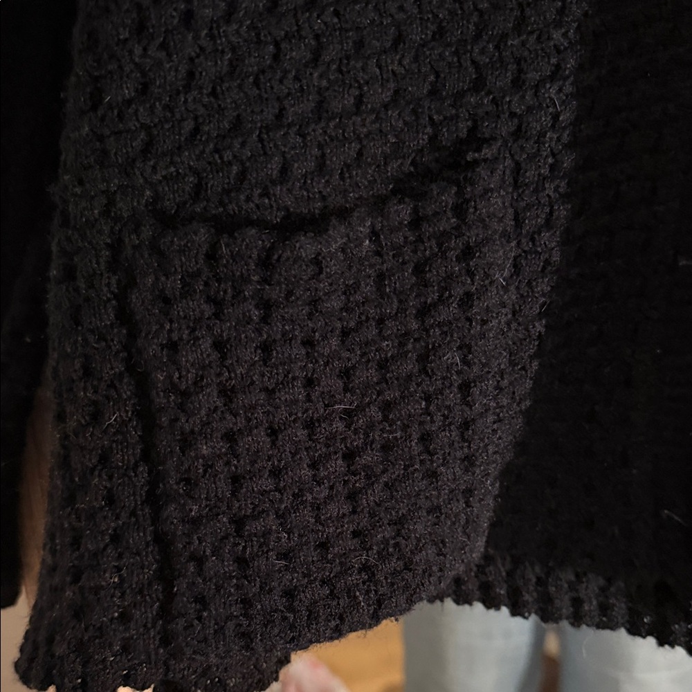 Vintage Black Women's Cardigan - Picture 2 of 5